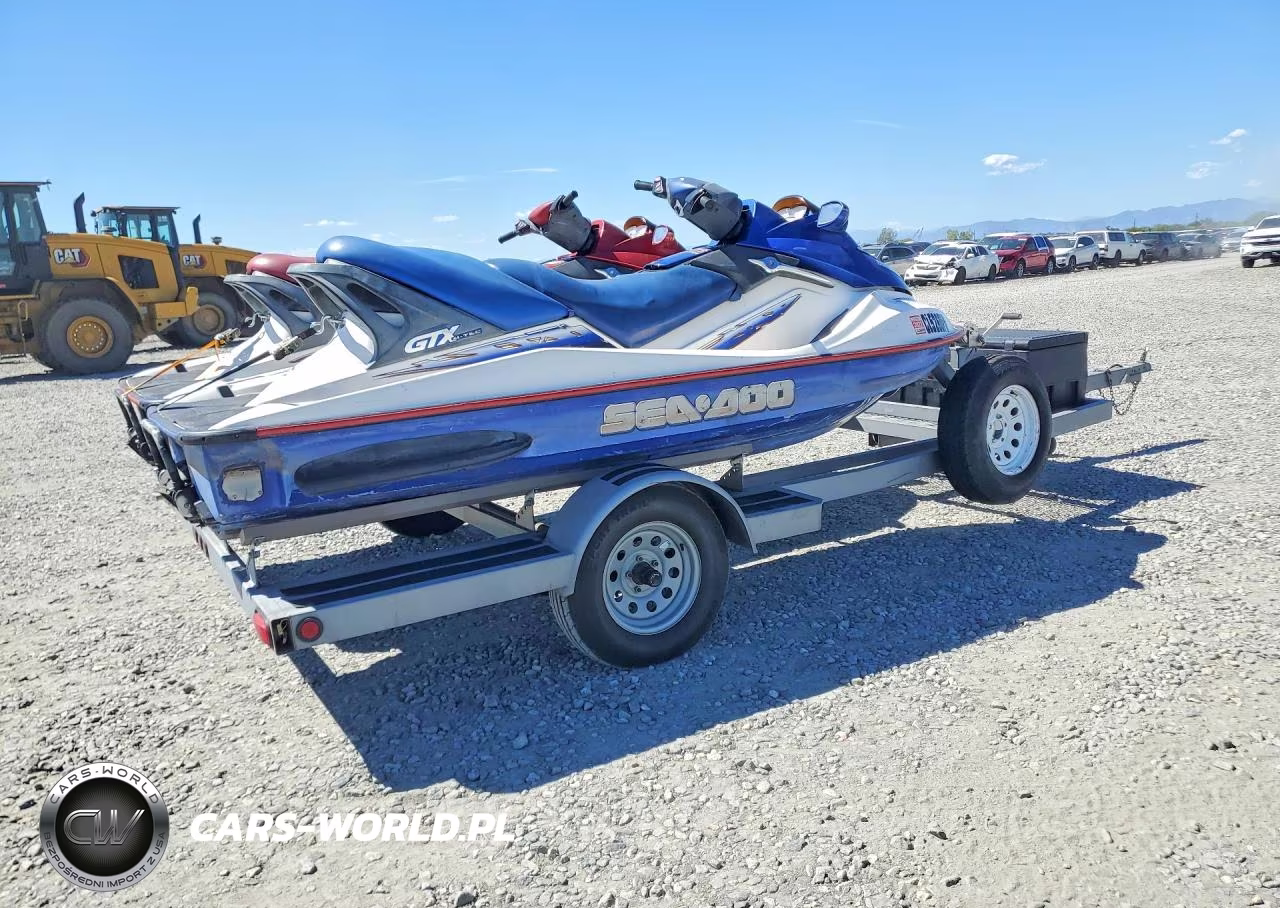 2004 Sea Doo Gtx Jet Ski VIN:1S9TF18104C378345 - 3