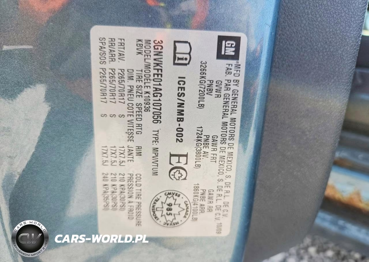 2010 Chevrolet Avalanche Lt VIN:3GNVKFE01AG107056 - 12