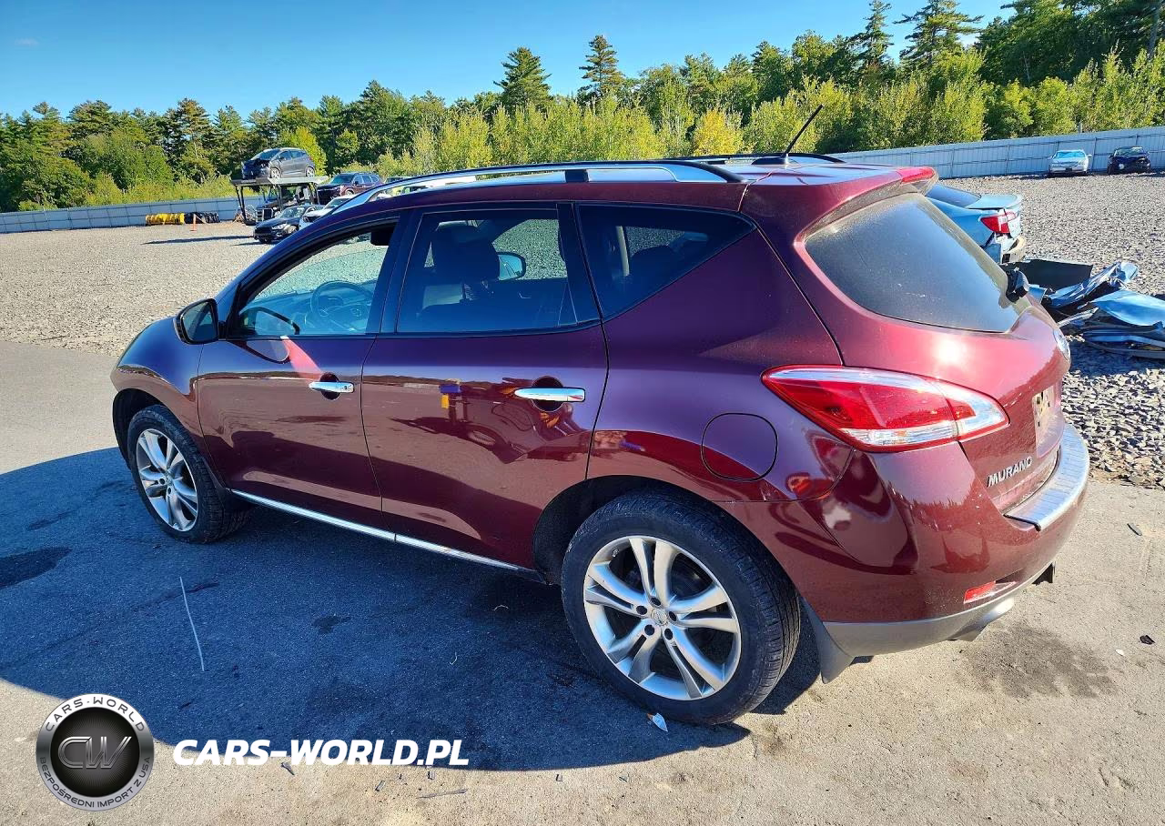 2012 Nissan Murano S VIN:JN8AZ1MW8CW219924 - 2