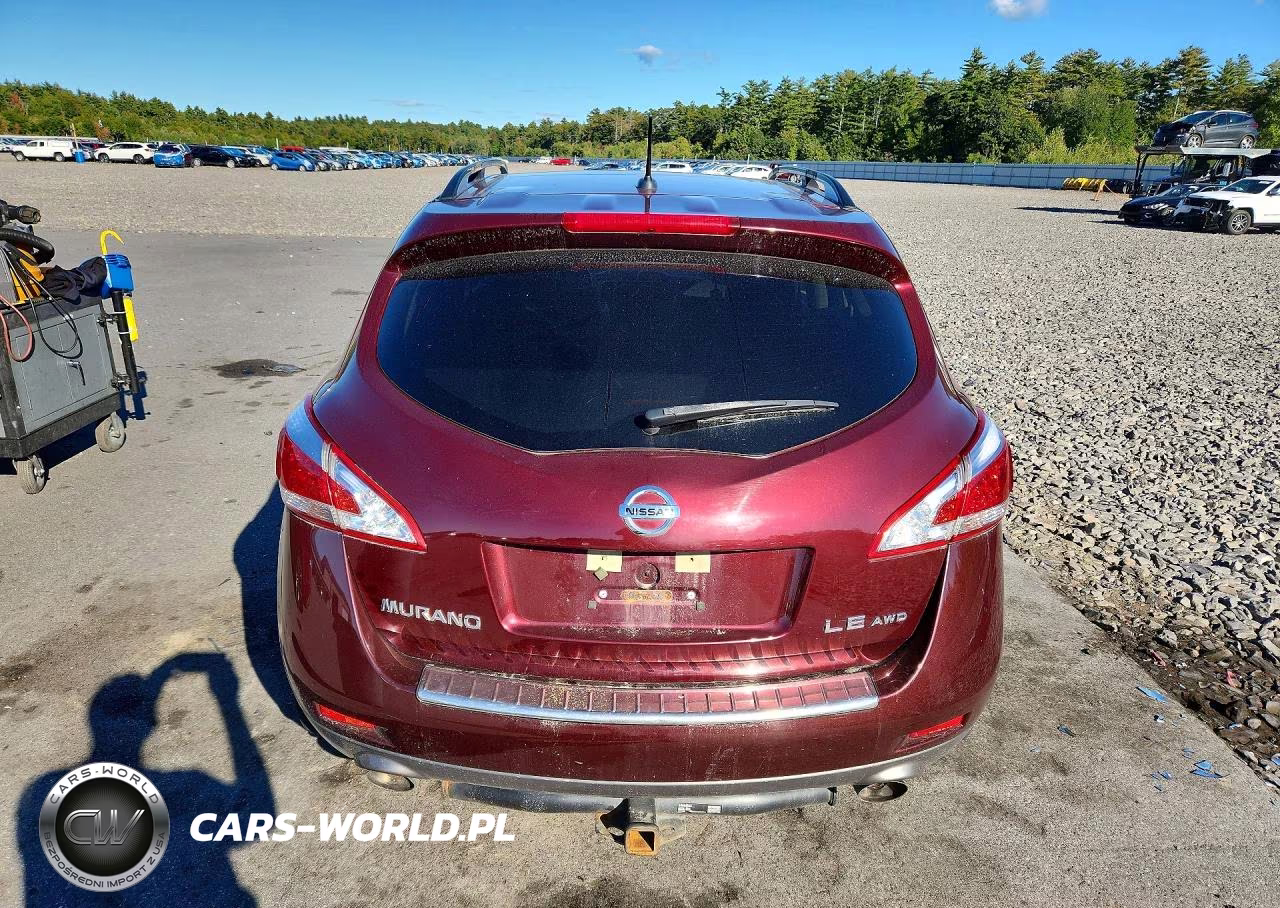 2012 Nissan Murano S VIN:JN8AZ1MW8CW219924 - 6