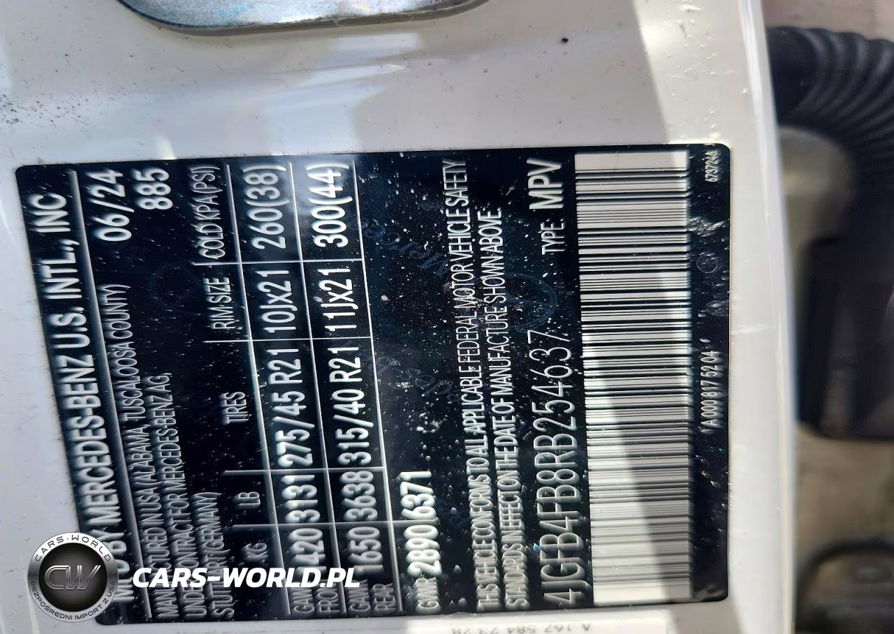 2024 Mercedes-Benz Gle 350 4Matic VIN:4JGFB4FB8RB254637 - 12