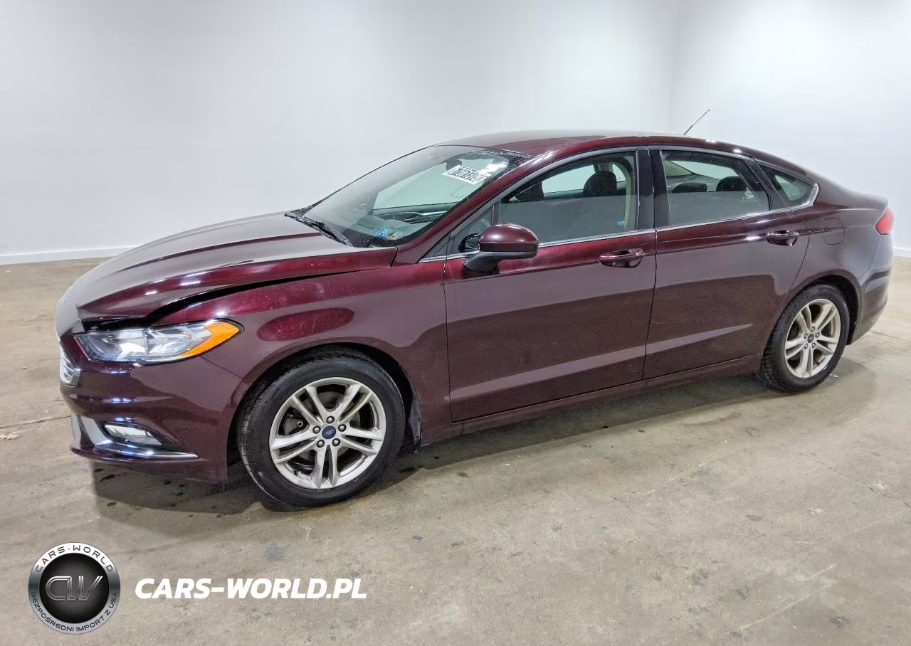 2018 Ford Fusion Se VIN:3FA6P0HD3JR165755 - 1