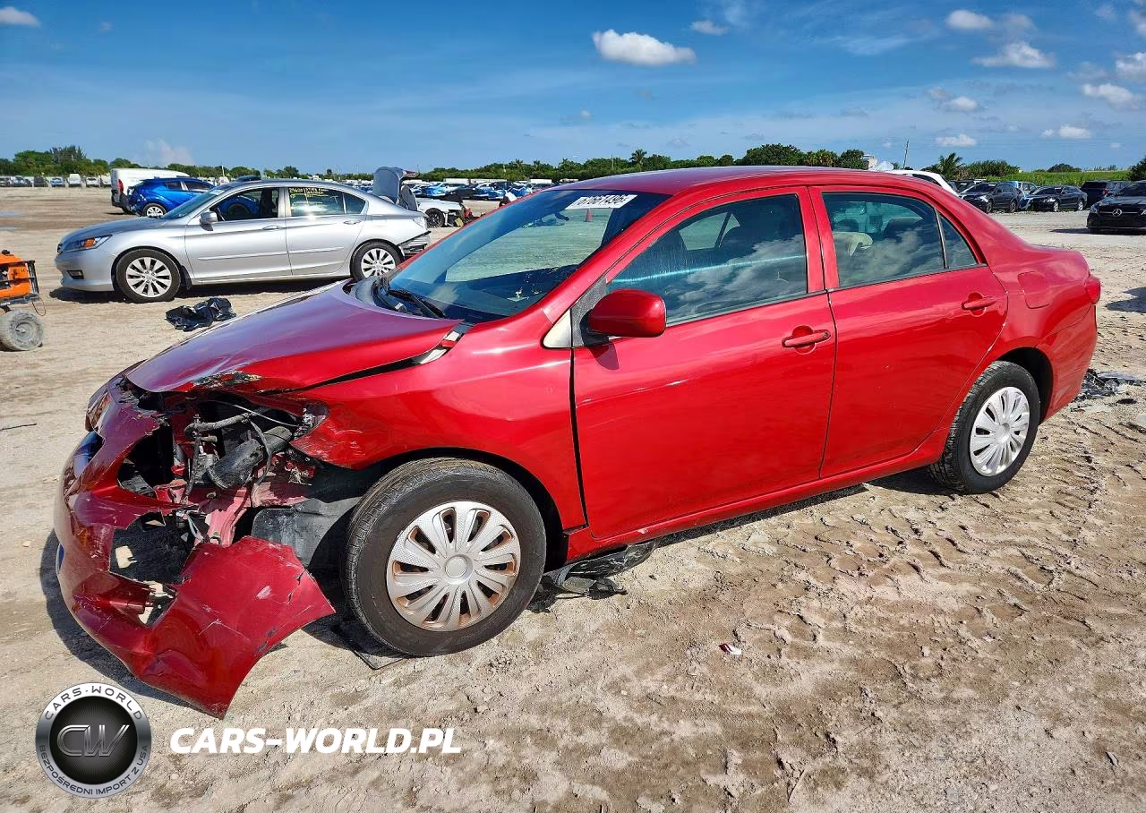 2009 Toyota Corolla Le VIN:JTDBL40EX99072075 - 1