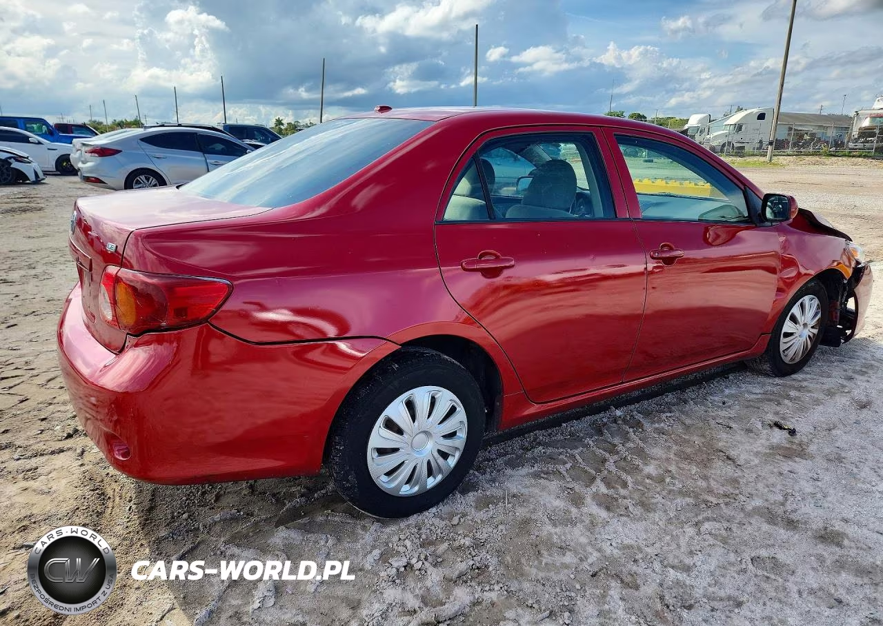2009 Toyota Corolla Le VIN:JTDBL40EX99072075 - 3
