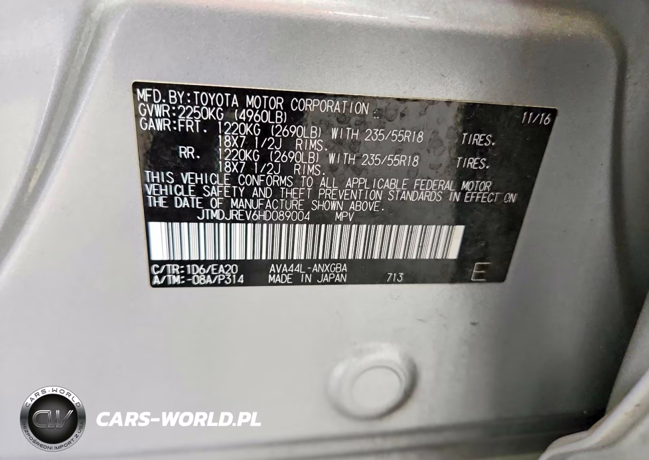 2017 Toyota Rav4 Hv Limited VIN:JTMDJREV6HD089004 - 13