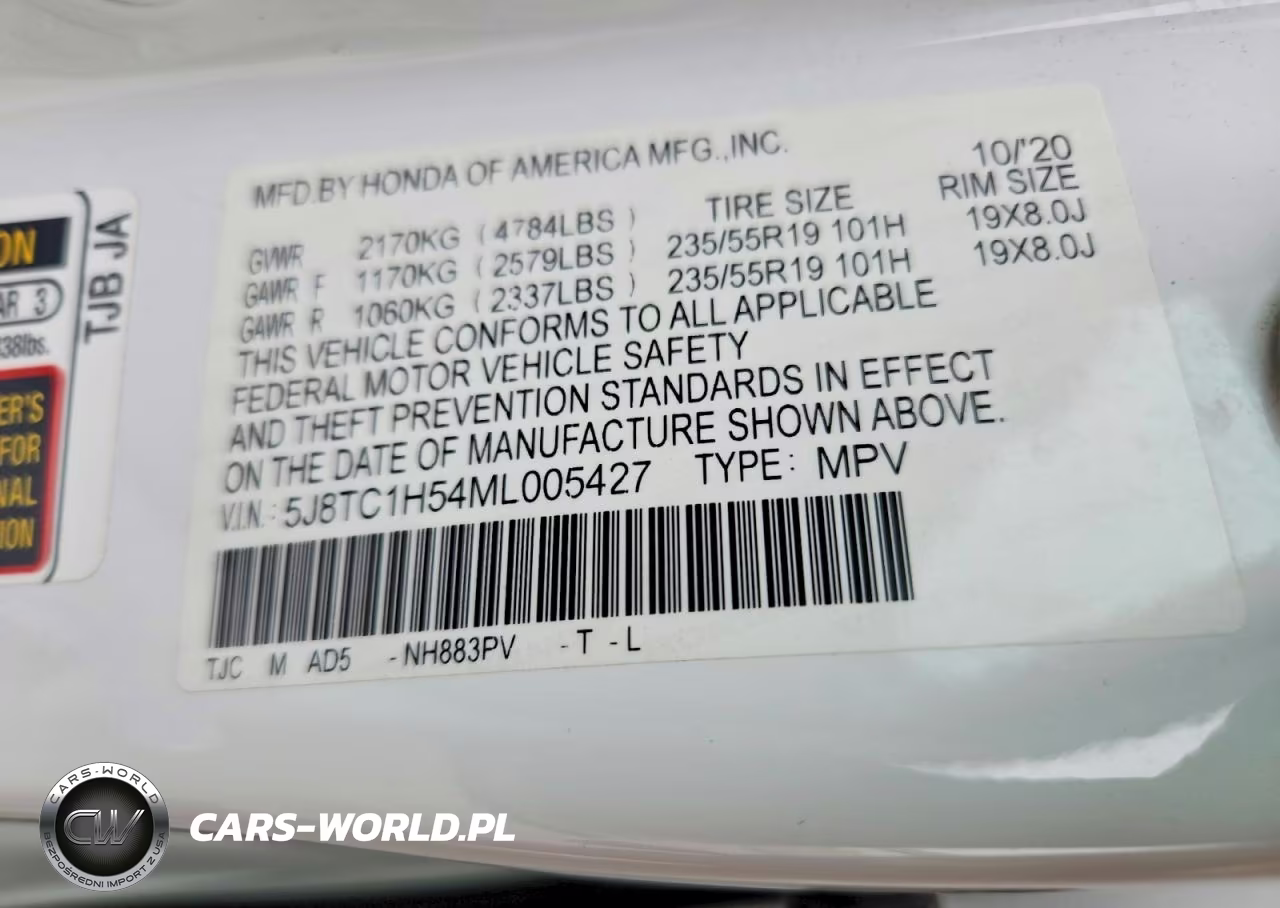 2021 Acura Rdx Technology VIN:5J8TC1H54ML005427 - 13