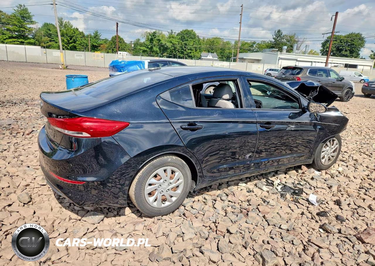 2017 Hyundai Elantra Se VIN:5NPD74LF4HH145089 - 3