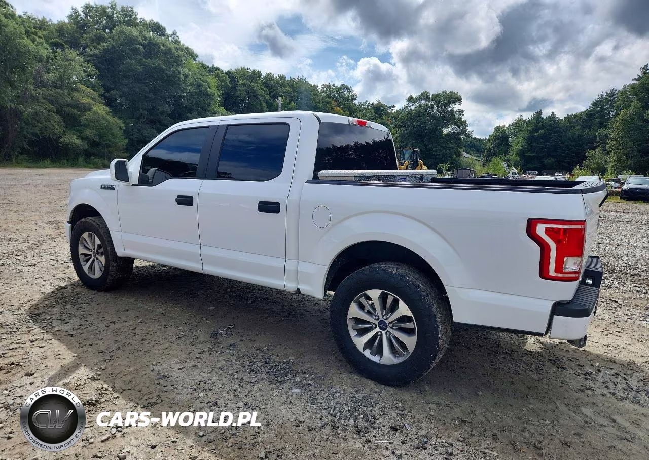 2017 Ford F150 Supercrew VIN:1FTEW1CP4HFA07917 - 2