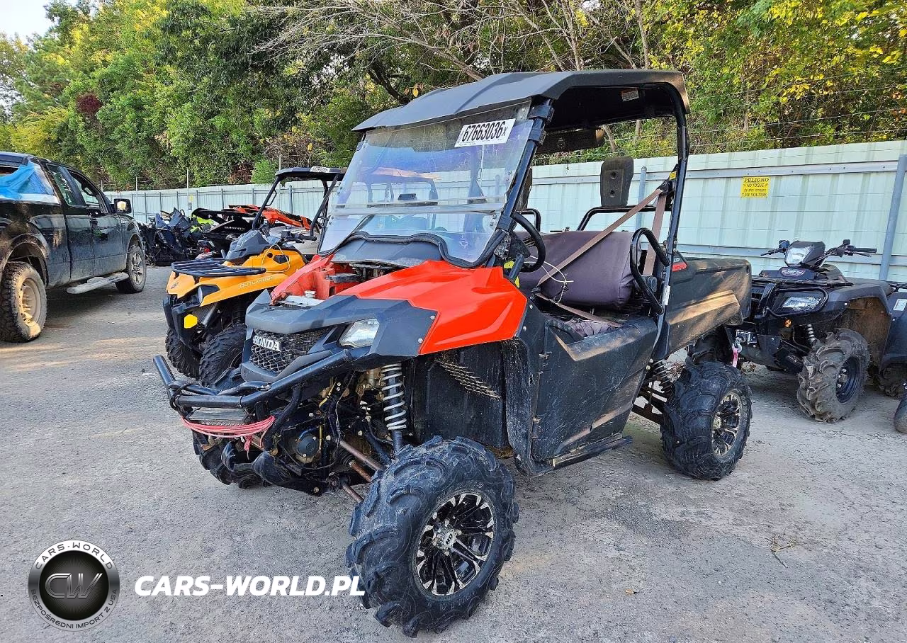 2019 Honda Pioneer Utility Vehicle VIN:1HFVE02N0K4500029 - 2