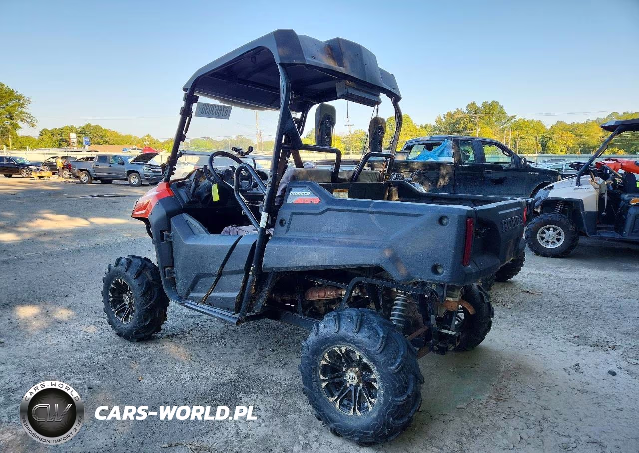 2019 Honda Pioneer Utility Vehicle VIN:1HFVE02N0K4500029 - 3