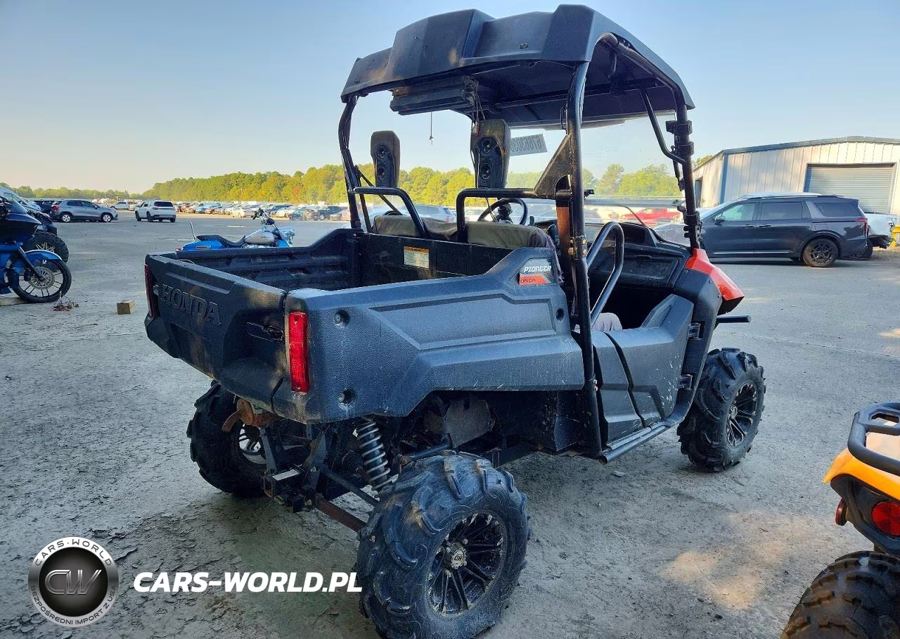 2019 Honda Pioneer Utility Vehicle VIN:1HFVE02N0K4500029 - 4