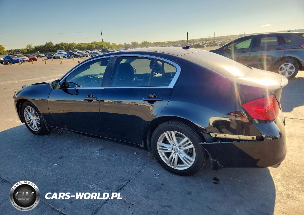 2013 Infiniti G37 Sedan Journey VIN:JN1CV6AP4DM717127 - 2