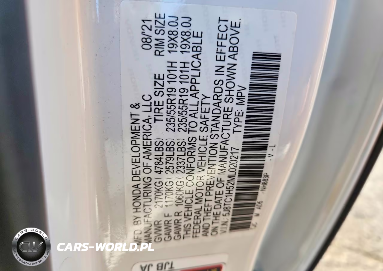 2021 Acura Rdx Technology VIN:5J8TC1H52ML020217 - 14