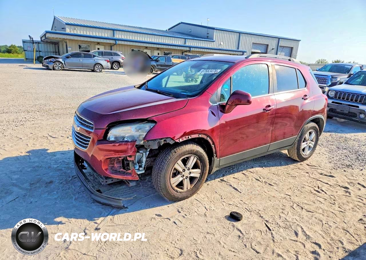 2016 Chevrolet Trax 1Lt VIN:3GNCJLSBXGL213827 - 1