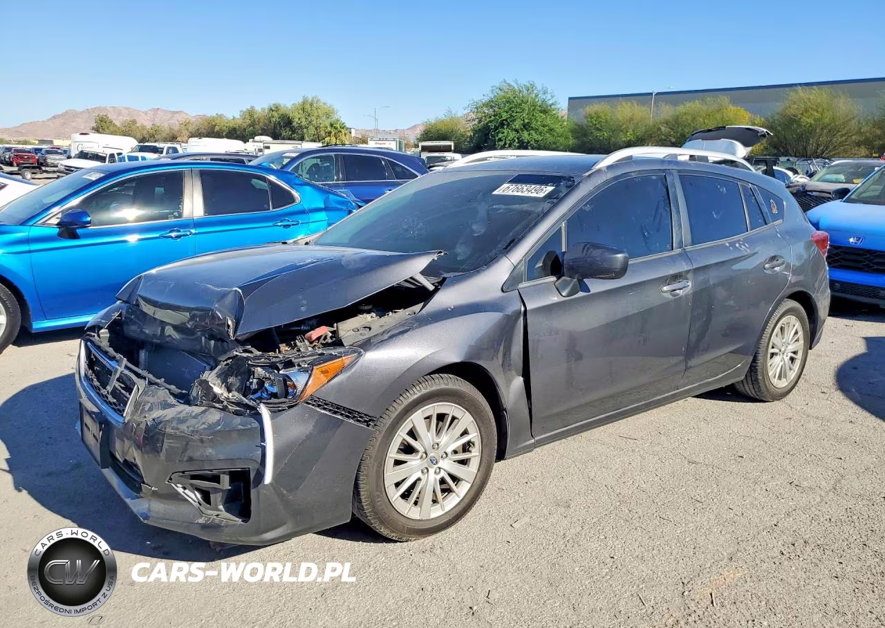 2018 Subaru Impreza Premium VIN:4S3GTAB61J3744932 - 1
