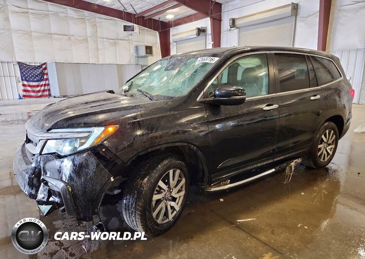2022 Honda Pilot Exl VIN:5FNYF6H50NB038406 - 1
