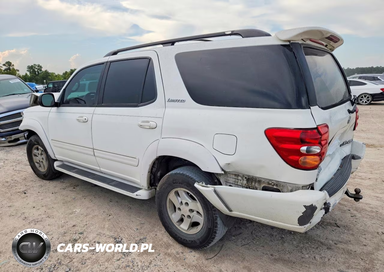 2002 Toyota Sequoia Limited VIN:5TDBT48A22S123741 - 2