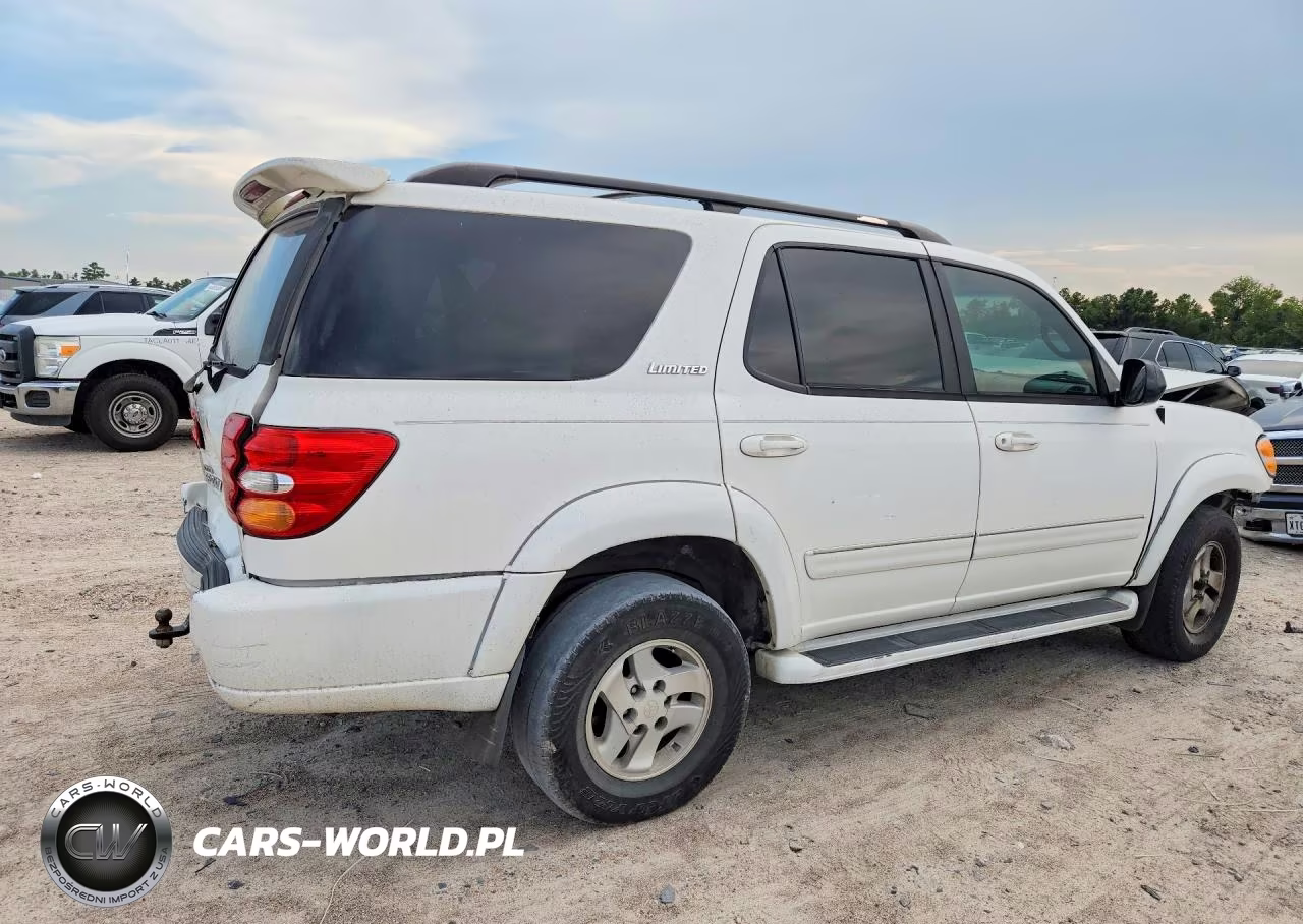 2002 Toyota Sequoia Limited VIN:5TDBT48A22S123741 - 3