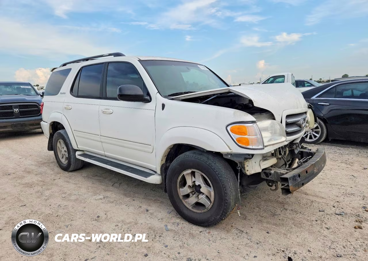 2002 Toyota Sequoia Limited VIN:5TDBT48A22S123741 - 4