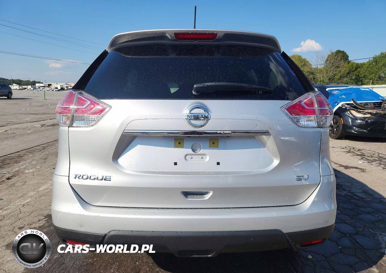 2016 Nissan Rogue Sv VIN:KNMAT2MT3GP665410 - 6