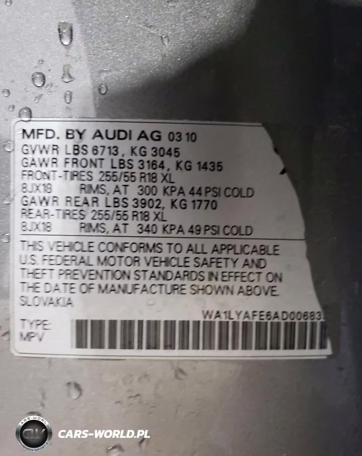 2010 Audi Q7 Premium Plus VIN:WA1LYAFE6AD006839 - 13