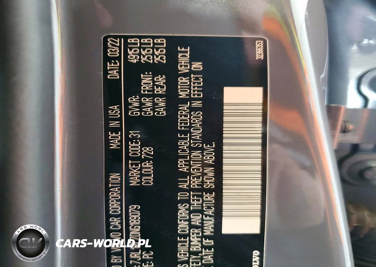 2022 Volvo S60 B5 Momentum VIN:7JRL12FZ0NG189079 - 12