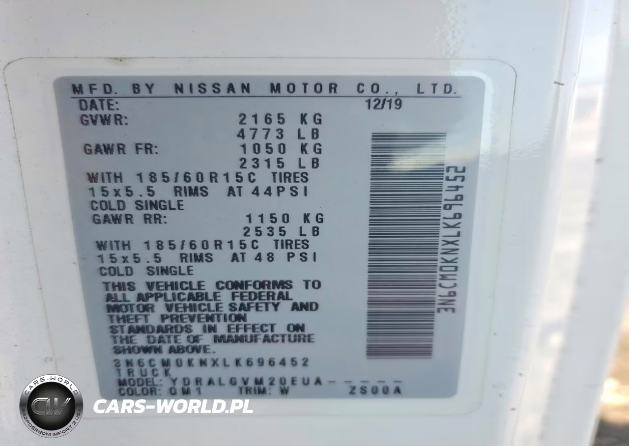 2020 Nissan Nv200 Sv VIN:3N6CM0KNXLK696452 - 13