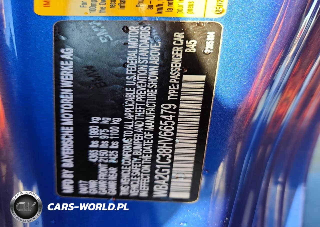 2017 BMW M240I VIN:WBA2G1C38HV665479 - 12