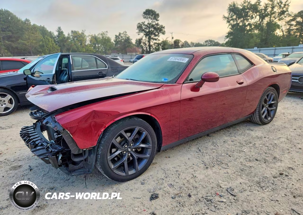 2019 Dodge Challenger Gt VIN:2C3CDZJG8KH620020 - 1