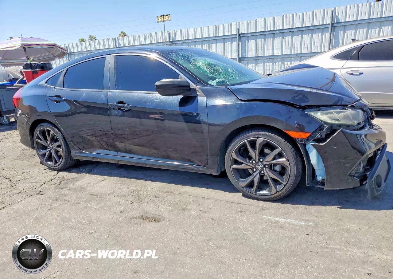 2019 Honda Civic Sport VIN:19XFC2F8XKE203417 - 4