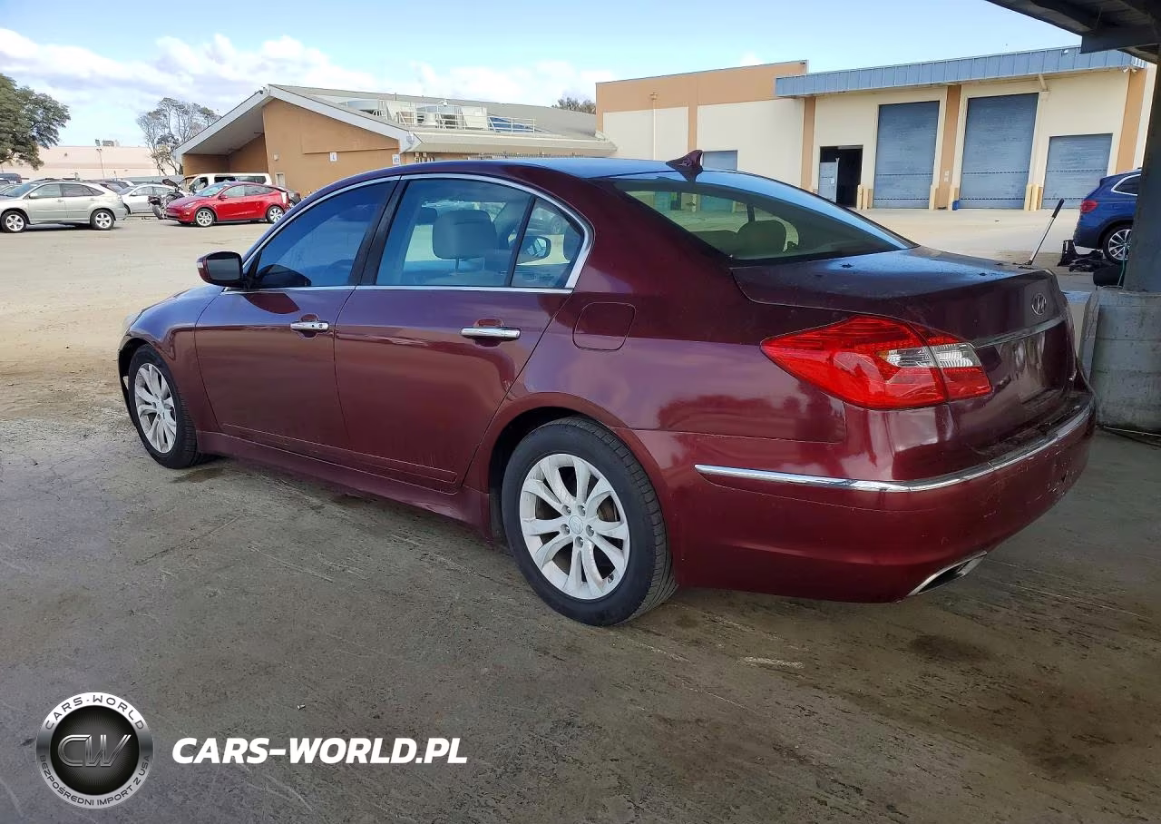 2012 Hyundai Genesis 3.8L VIN:KMHGC4DD1CU191706 - 2