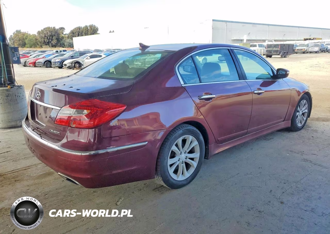 2012 Hyundai Genesis 3.8L VIN:KMHGC4DD1CU191706 - 3