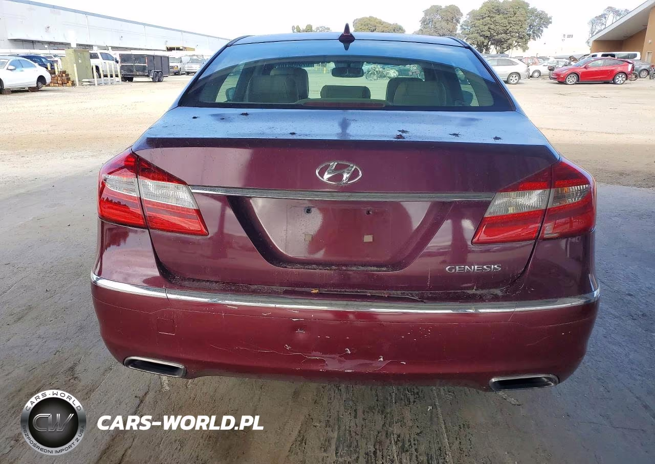 2012 Hyundai Genesis 3.8L VIN:KMHGC4DD1CU191706 - 6