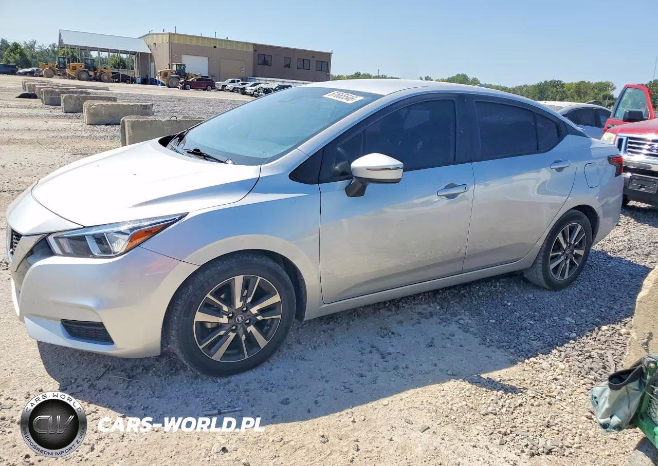 2021 Nissan Versa Sv VIN:3N1CN8EV0ML826912 - 1