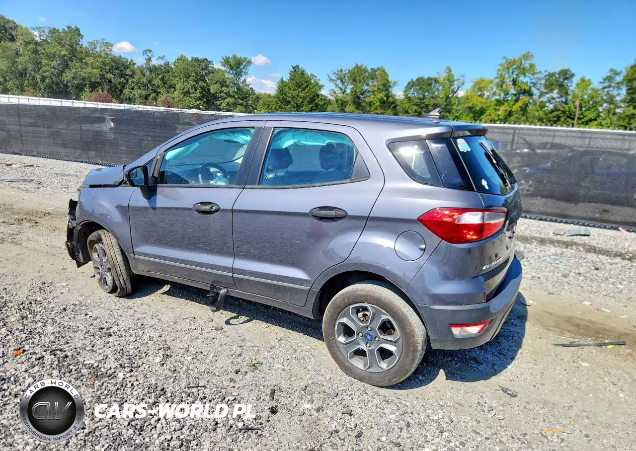 2021 Ford Ecosport S VIN:MAJ6S3FL5MC429720 - 2