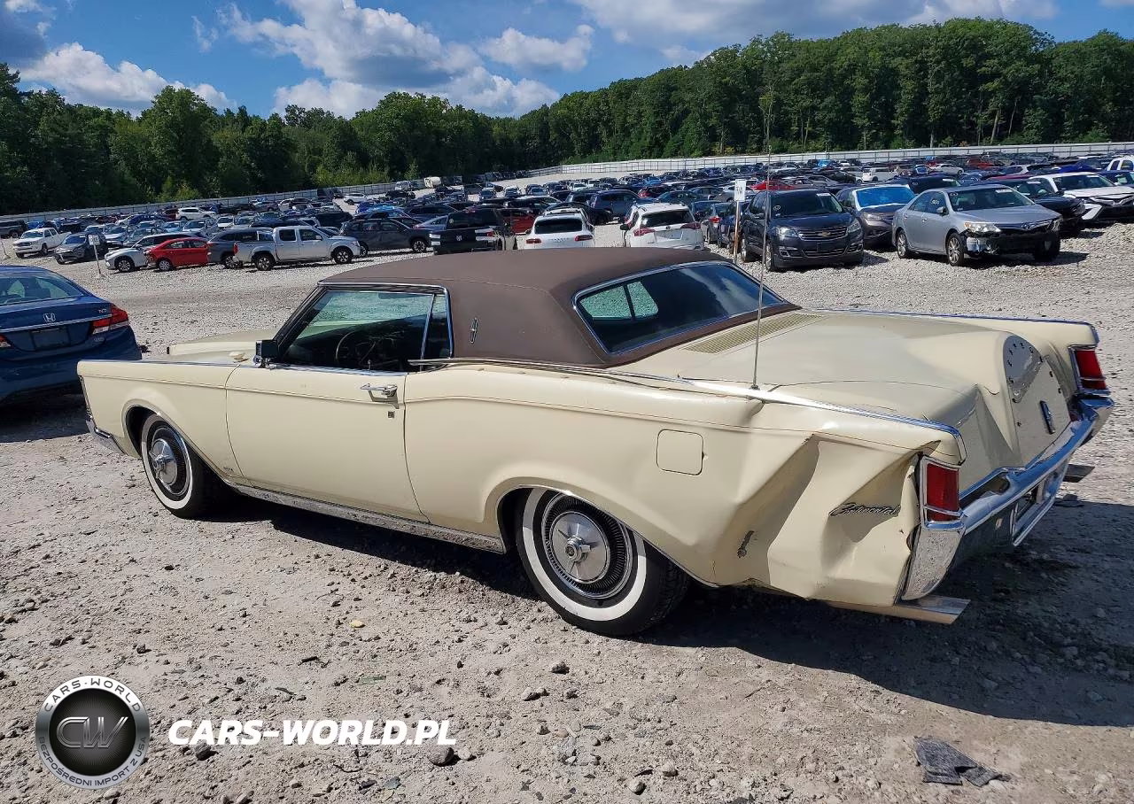 1970 Lincoln Continental VIN:0Y89A832060 - 2