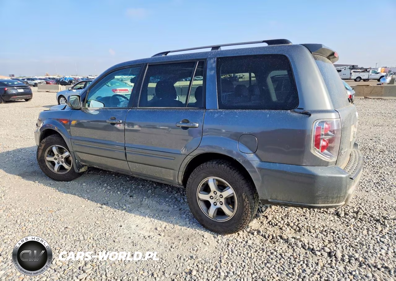 2008 Honda Pilot Exl VIN:5FNYF18638B029621 - 2