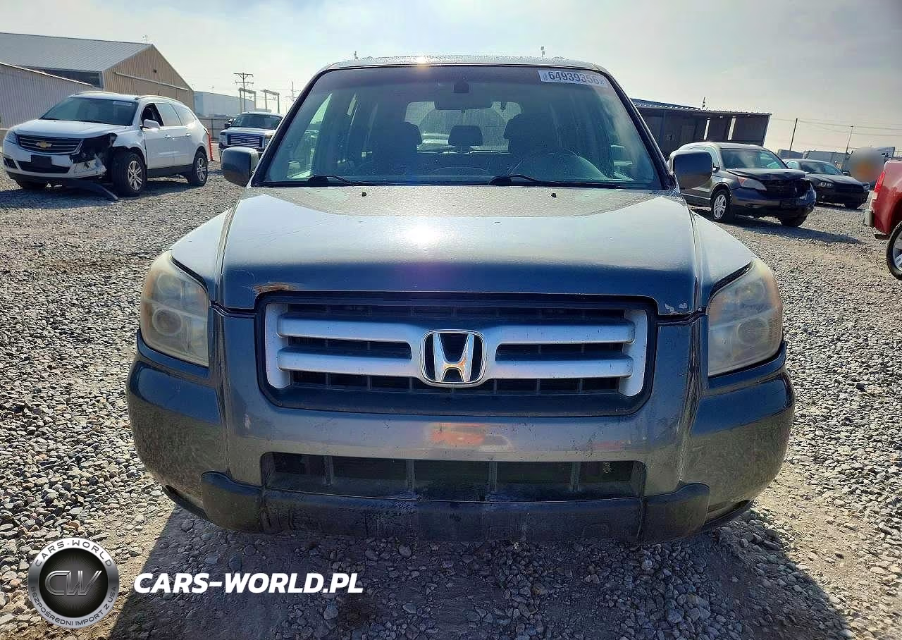 2008 Honda Pilot Exl VIN:5FNYF18638B029621 - 5
