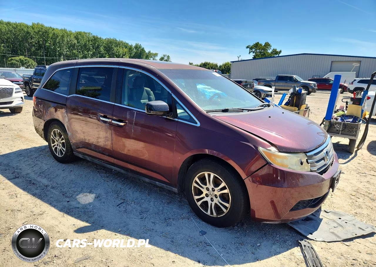 2012 Honda Odyssey Exl VIN:5FNRL5H69CB028129 - 4
