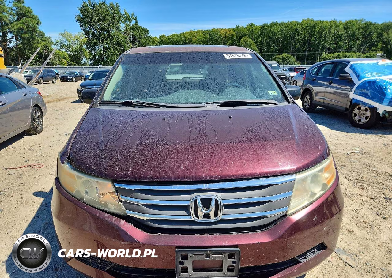 2012 Honda Odyssey Exl VIN:5FNRL5H69CB028129 - 5