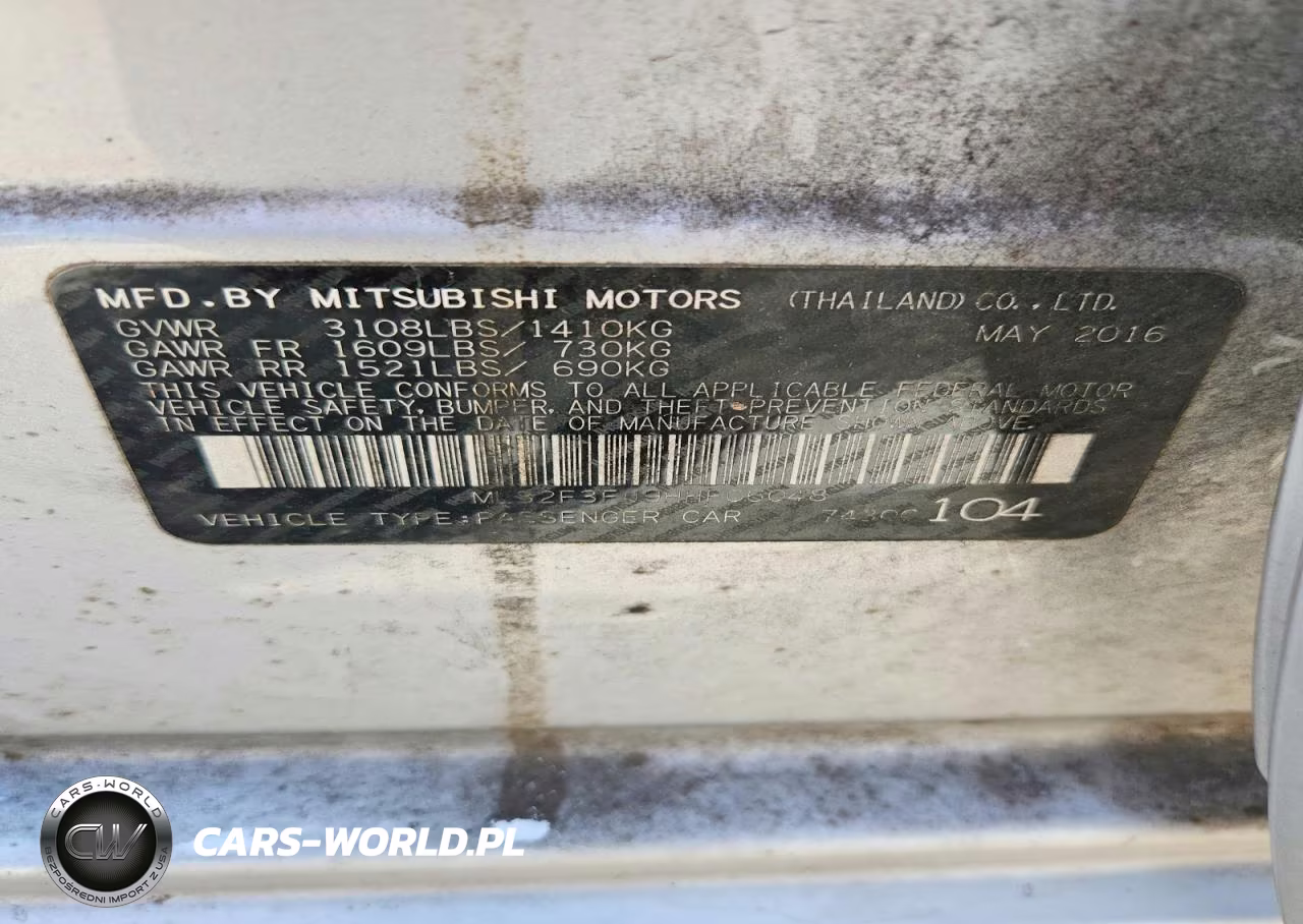 2017 Mitsubishi Mirage G4 Es VIN:ML32F3FJ9HHF06048 - 12