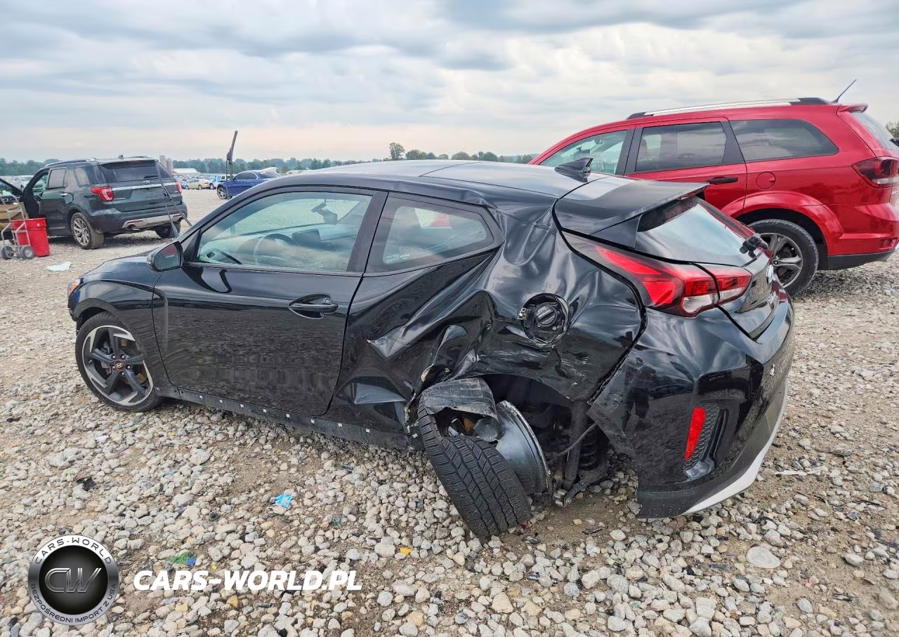 2019 Hyundai Veloster Turbo 1.6T VIN:KMHTH6AB6KU002027 - 2