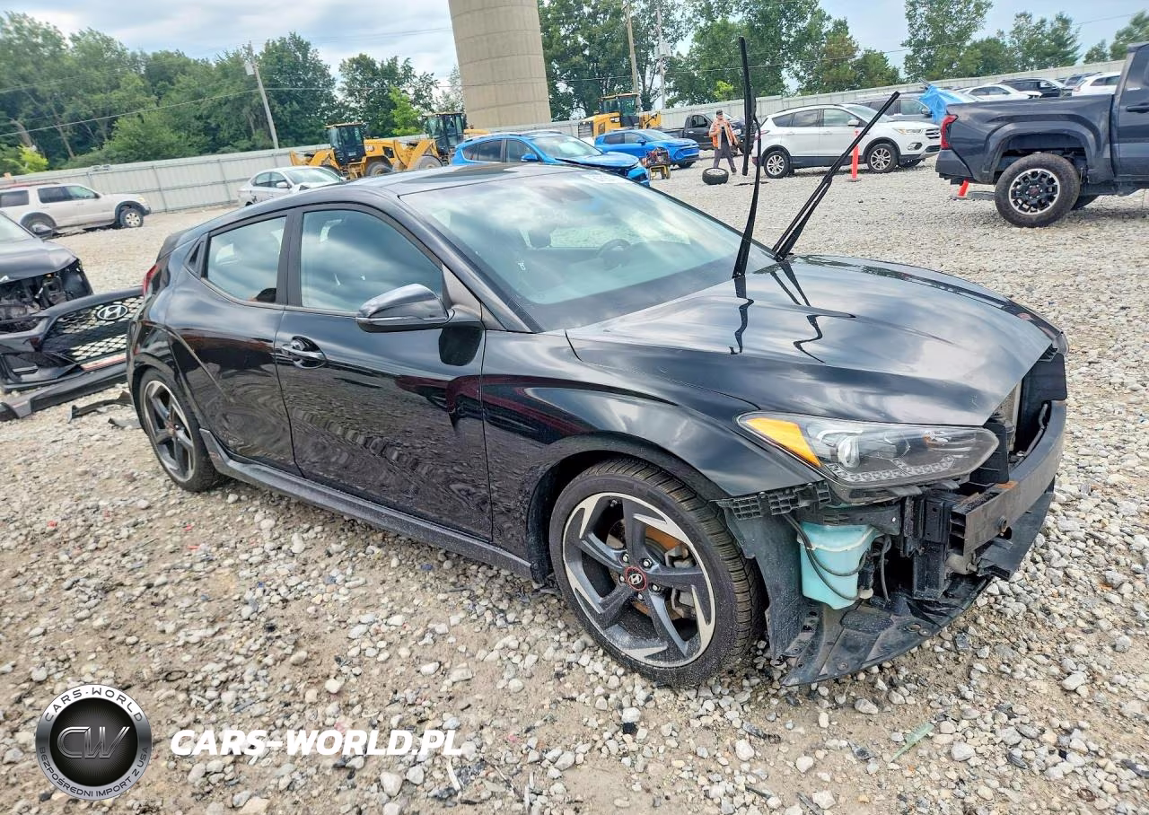 2019 Hyundai Veloster Turbo 1.6T VIN:KMHTH6AB6KU002027 - 4