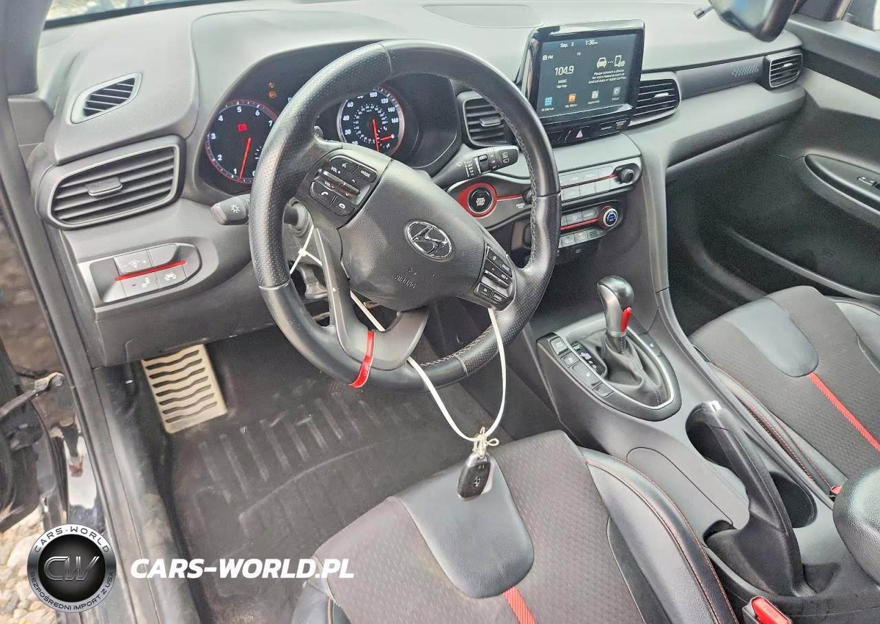 2019 Hyundai Veloster Turbo 1.6T VIN:KMHTH6AB6KU002027 - 8