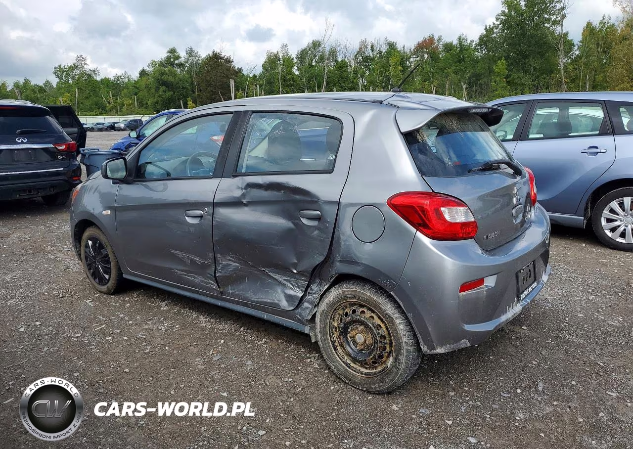 2017 Mitsubishi Mirage Es VIN:ML32A3HJ7HH022209 - 2