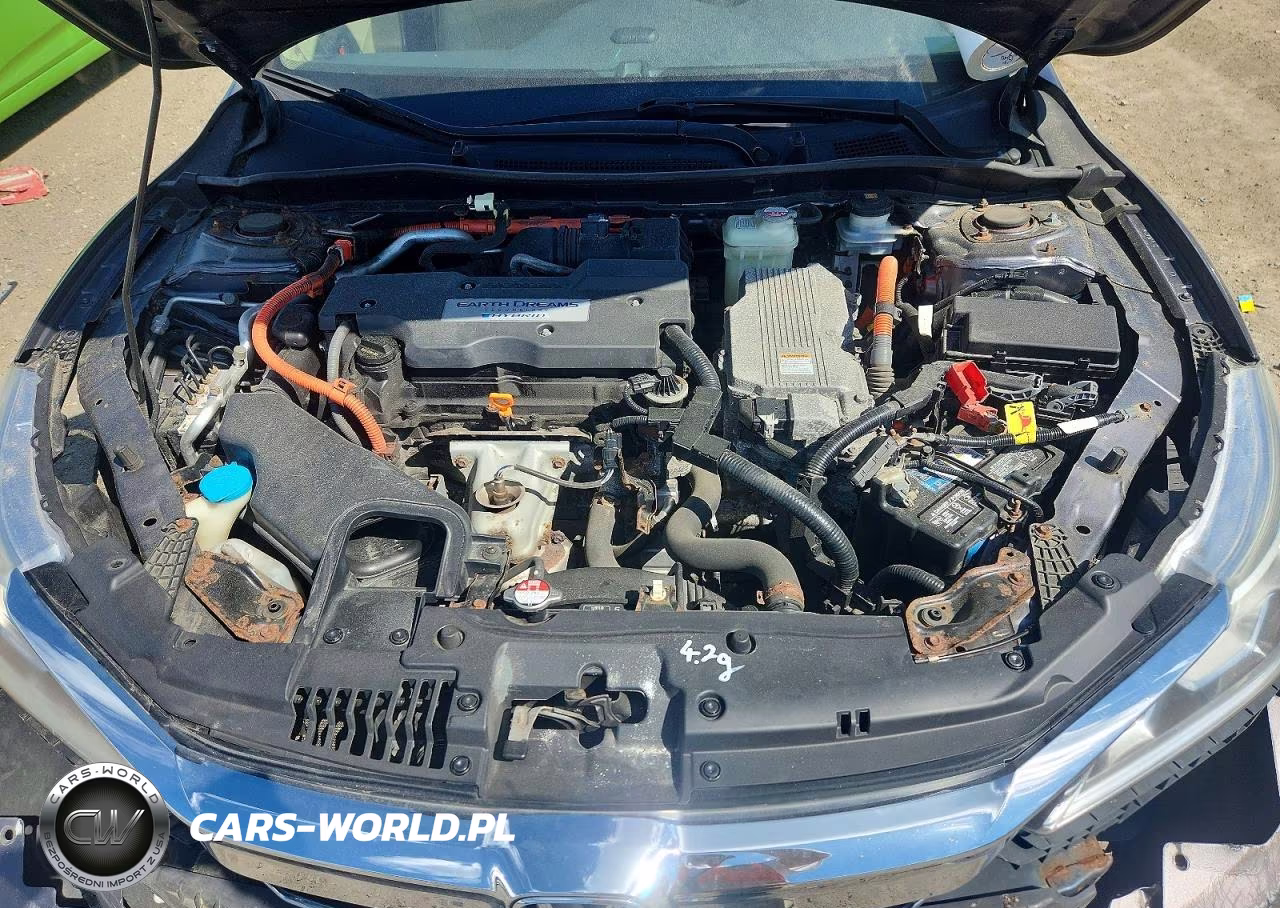 2017 Honda Accord Hybrid Exl VIN:JHMCR6F5XHC020077 - 11