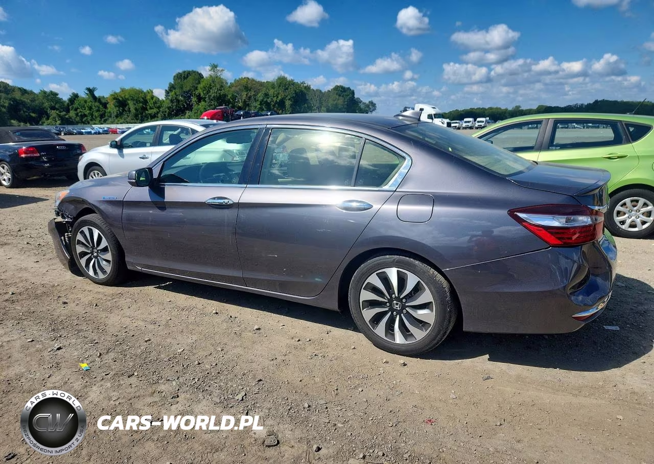 2017 Honda Accord Hybrid Exl VIN:JHMCR6F5XHC020077 - 2