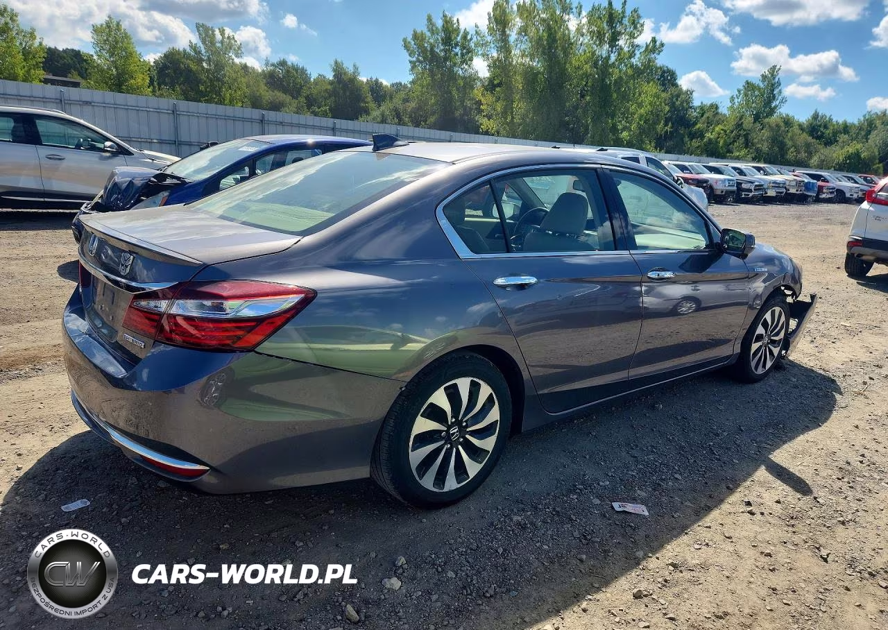 2017 Honda Accord Hybrid Exl VIN:JHMCR6F5XHC020077 - 3