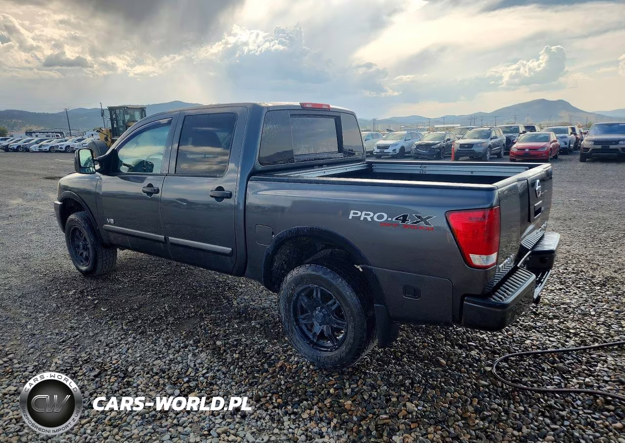 2012 Nissan Titan Sv VIN:1N6BA0EC2CN313774 - 2