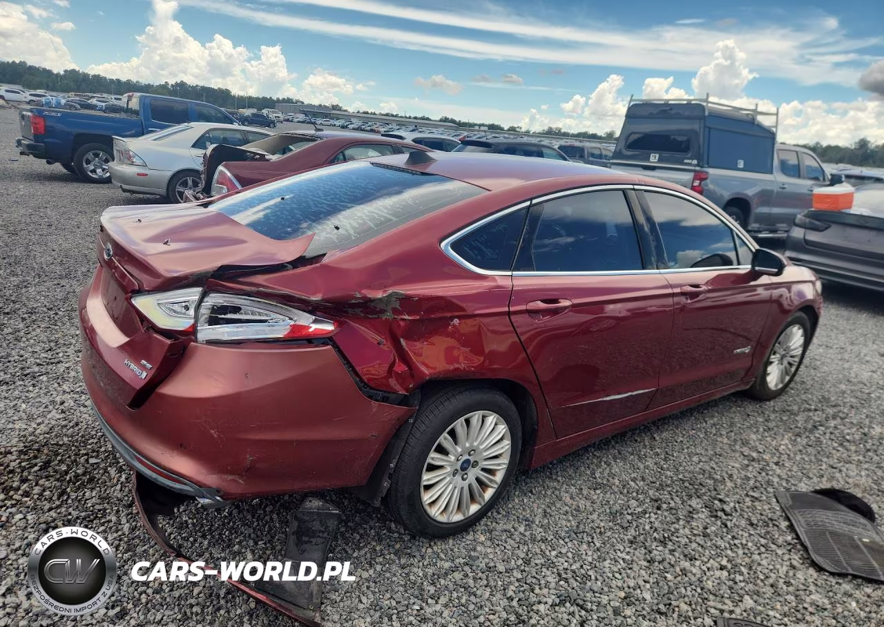 2013 Ford Fusion Se Hybrid VIN:3FA6P0LU7DR338057 - 3